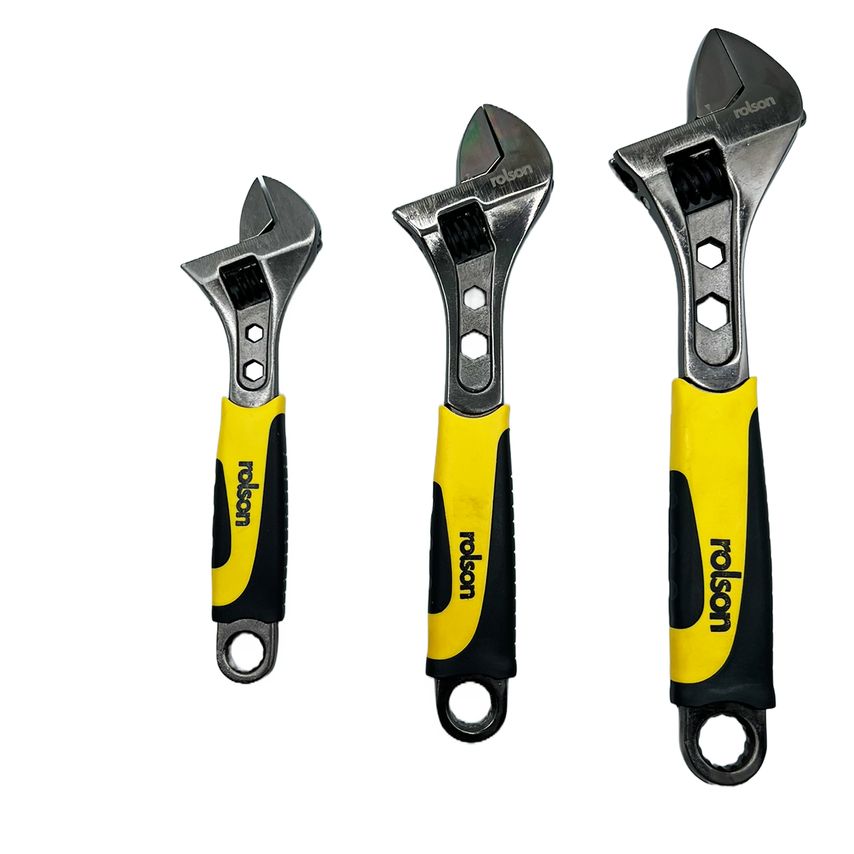 150mm Adjustable Wrench Black Nickel