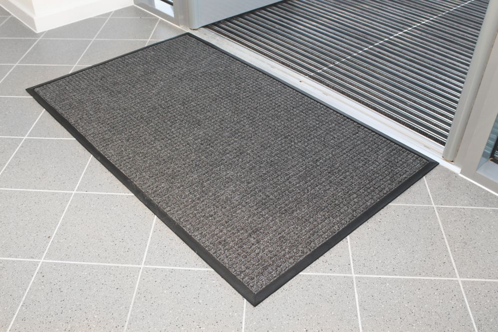 COBA Superdry Entrance Mat Grey 1.8m x 1.2m x 7mm