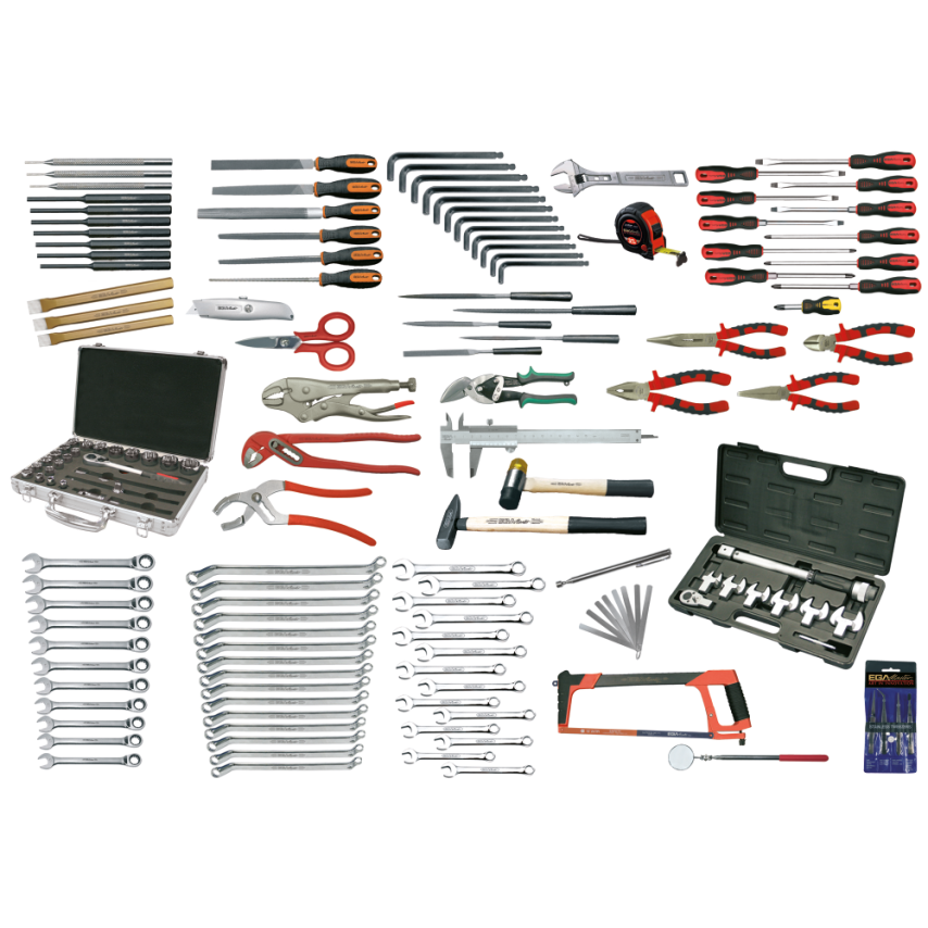158 Piece Aviation Set with Roller Cabinet