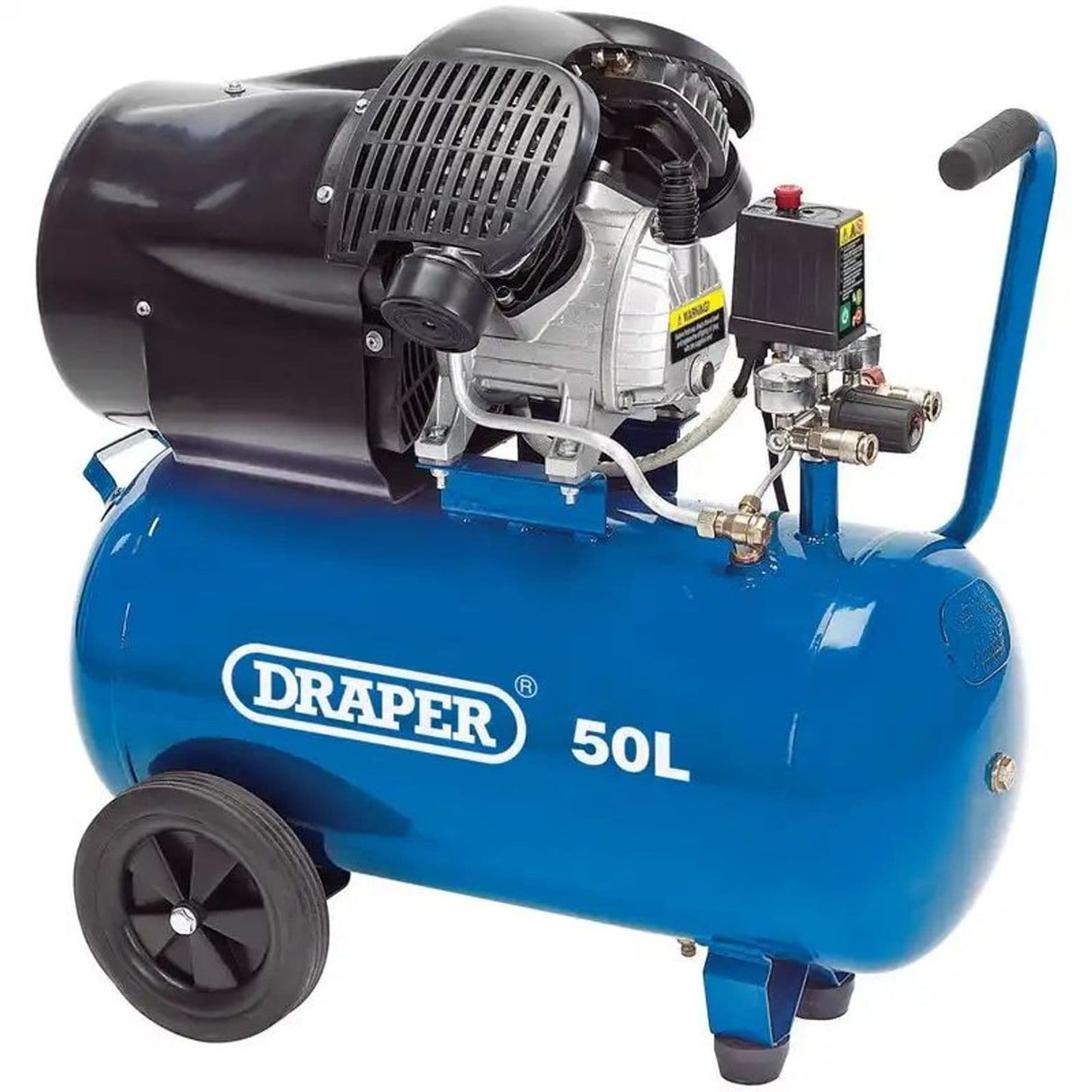 1.5KW 2HP Direct Drive V-Twin Air Compressor 50 Litre