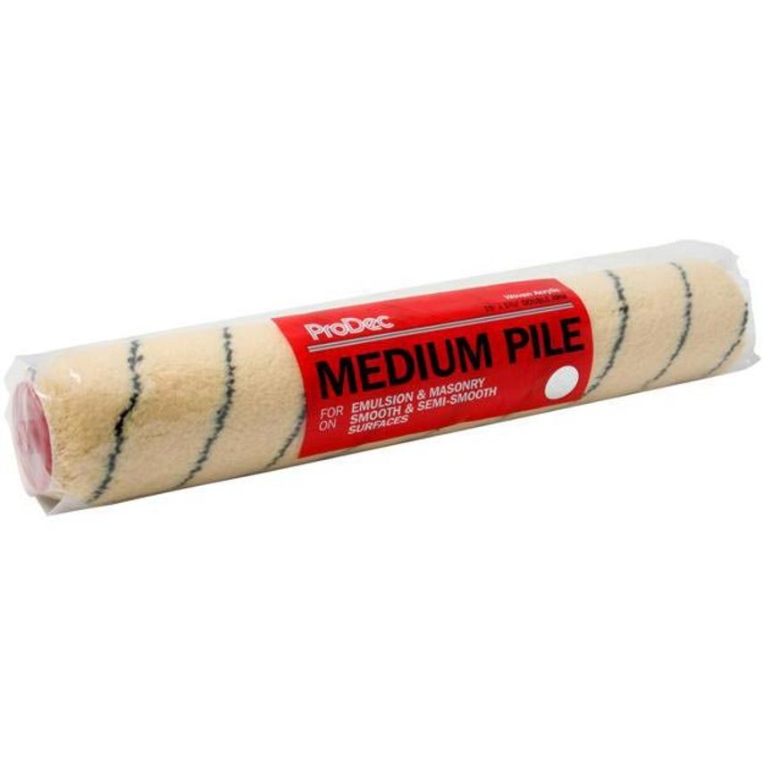 15" X 1.75" Double Arm Tiger Medium Pile Woven Roller Sleeve