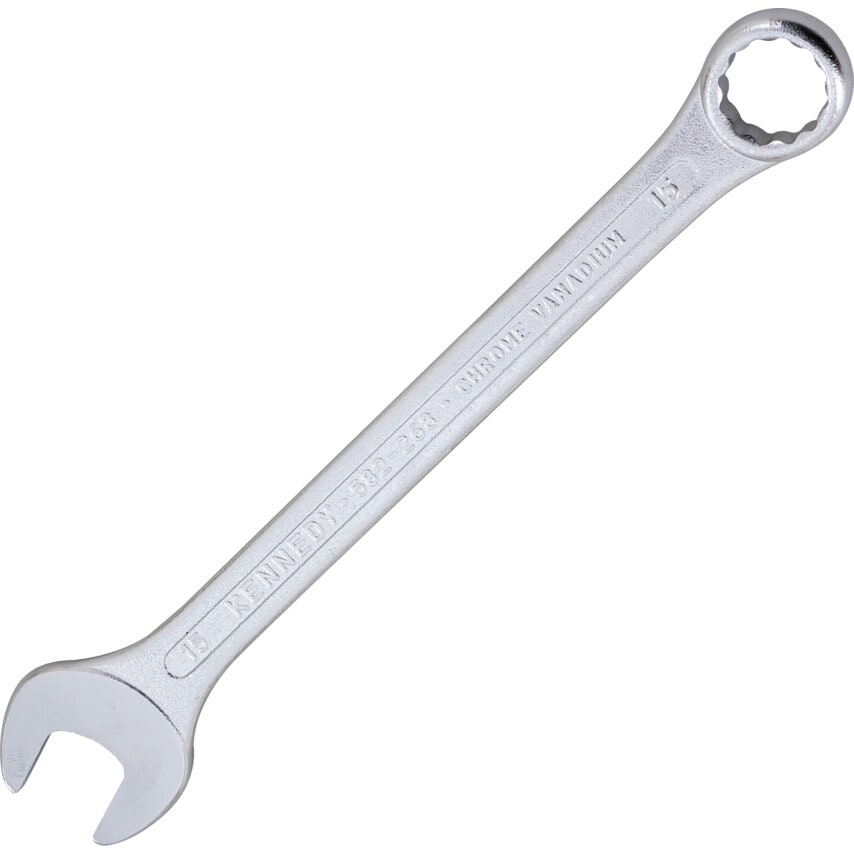 15mm Chrome Vanadium Combination Spanner