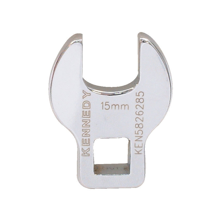 15mm Open Ended Crowfoot Wrench 3/8" Square Drive