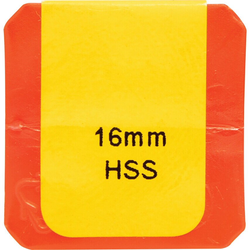 16.00MM HSS 2 Flute Threaded Shank Short Series Slot Drill
