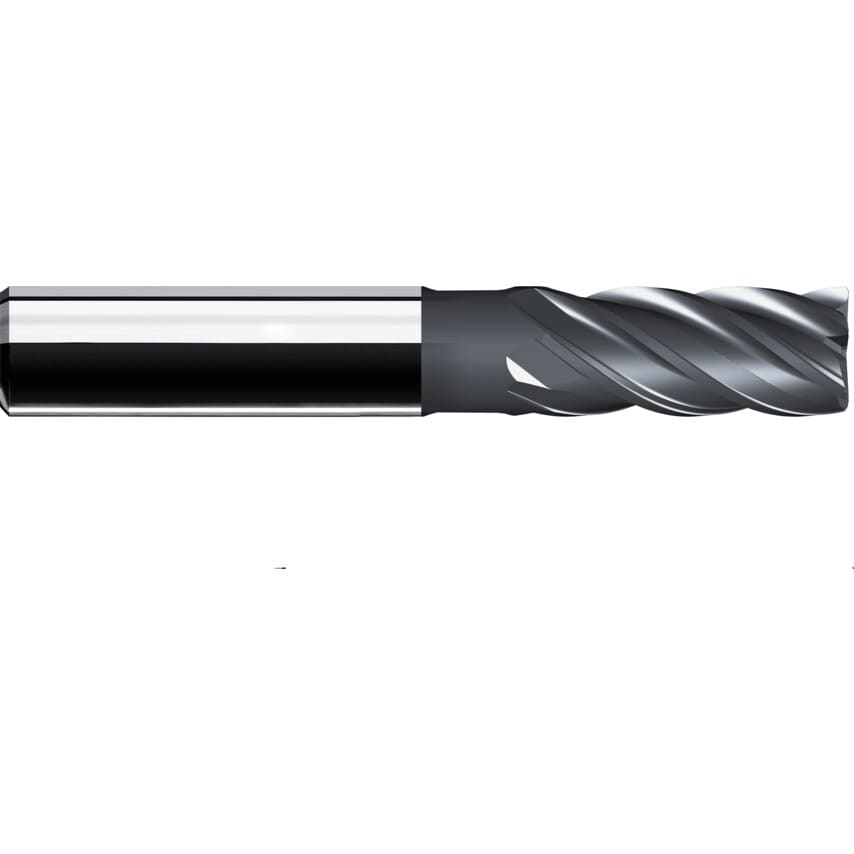 16.0MM 5 Flute 0.50 Rad Vari Helix TiAlN Coated Carbide End Mill
