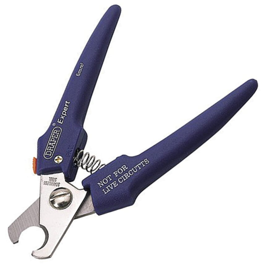 160mm Cable Cutters, 6mm Cutting Capacity