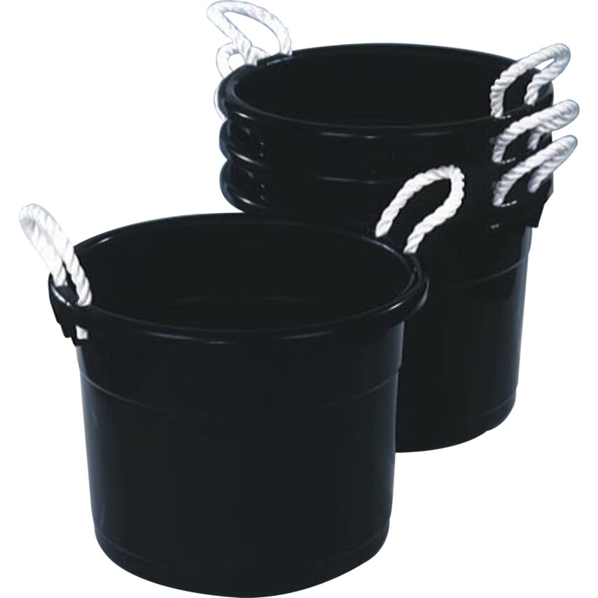 1620BK 69L Multi-Purpose Tub Black