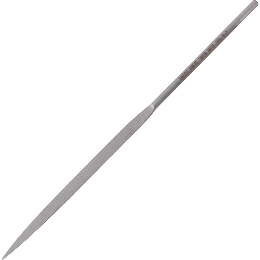 16CM Half Round Cut 2 Needle File 2-304-16-2-0