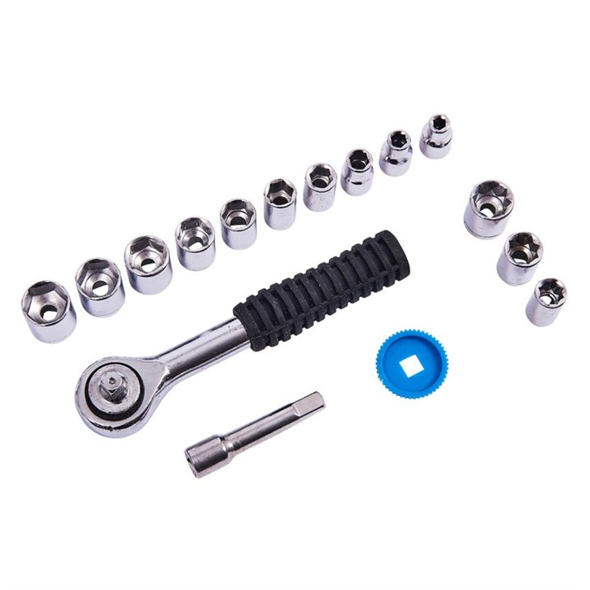 16 Piece 1/4" Drive Socket Set
