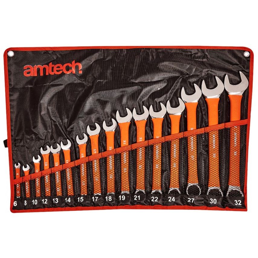 16 Piece Combination Spanner Set