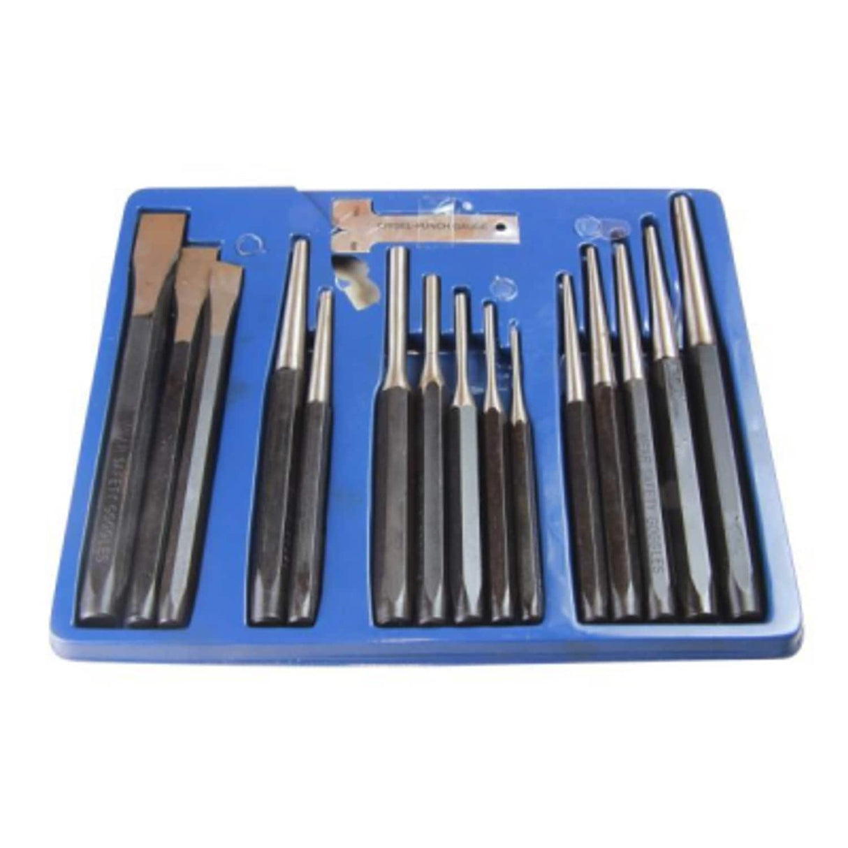 16 Piece Punch and Chisel Set