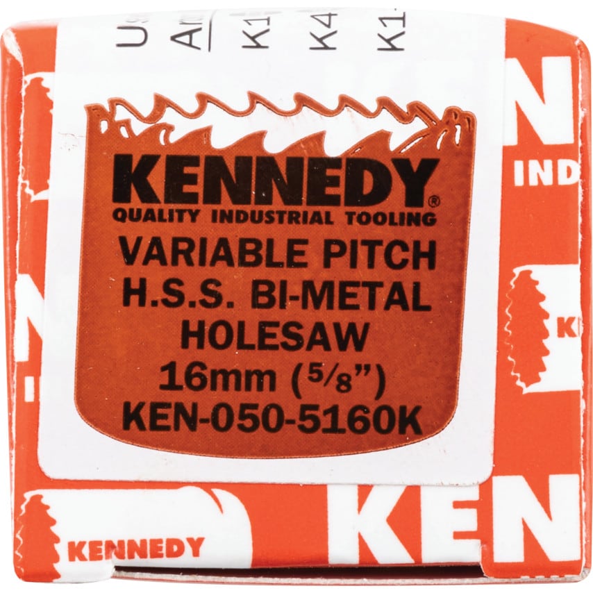 16mm Diameter (5/8") Bi-Metal V/P Holesaw