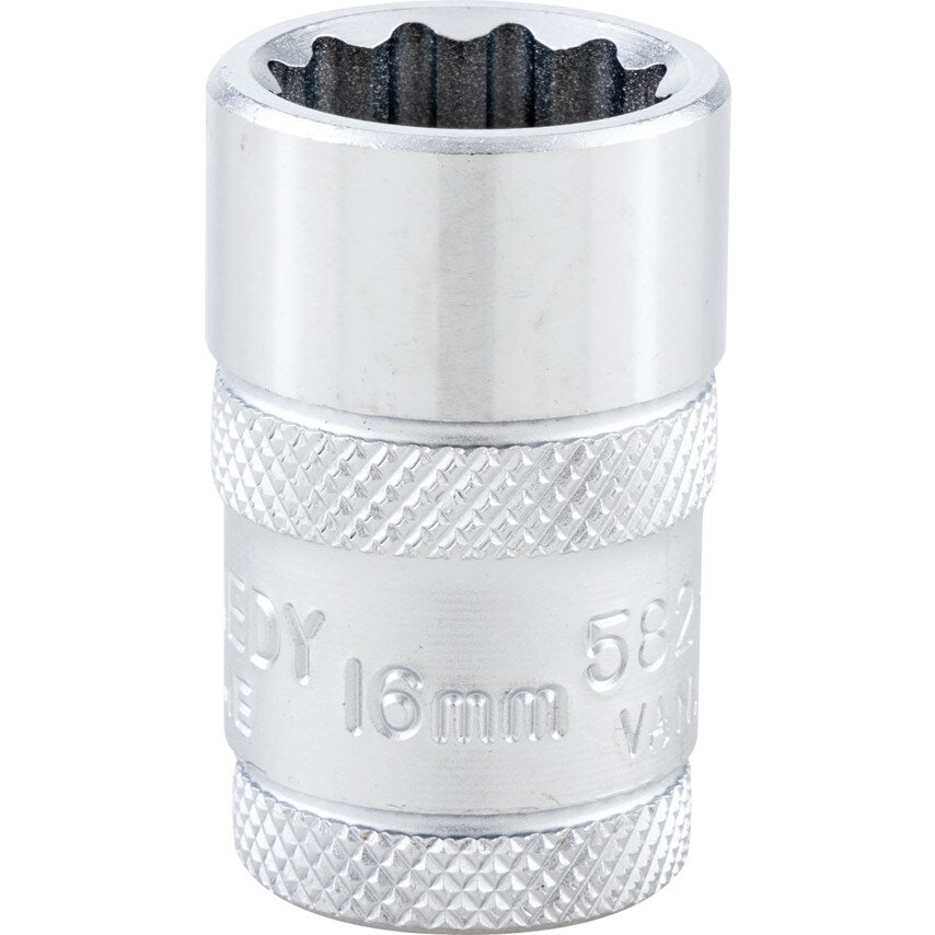 16mm Socket 1/2" Square Drive