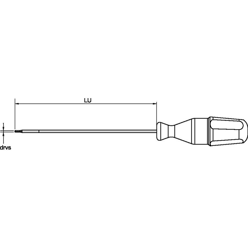 170.291 Screw Driver KSEM 10 x D TORX 6