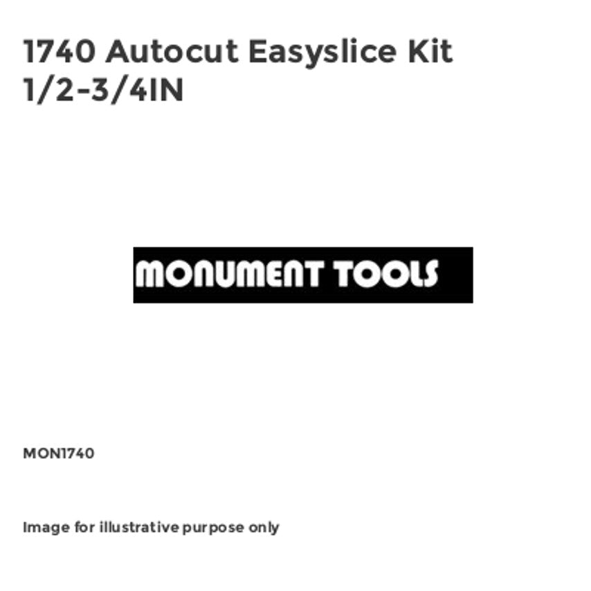 1740 Autocut Easyslice Kit 1/2-3/4IN