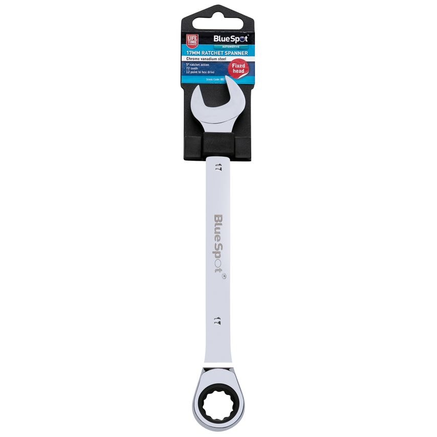 17MM Ratchet Spanner Fixed Head