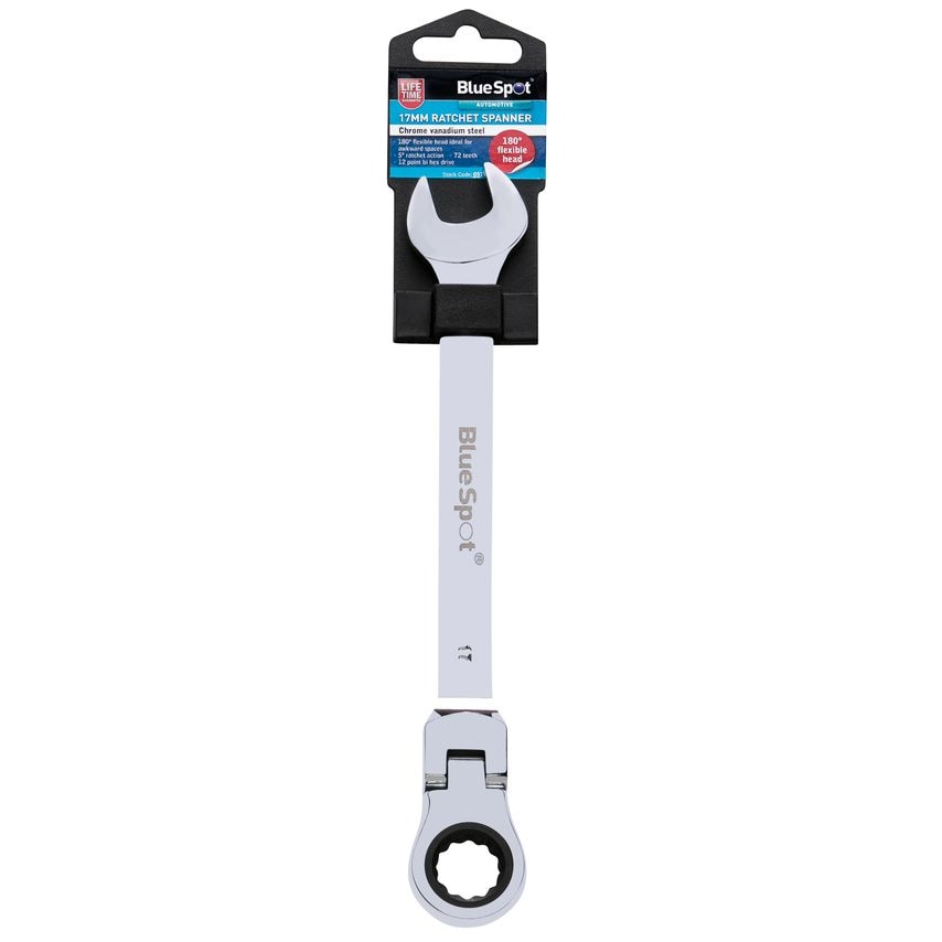 17MM Ratchet Spanner Flexible Head (180)