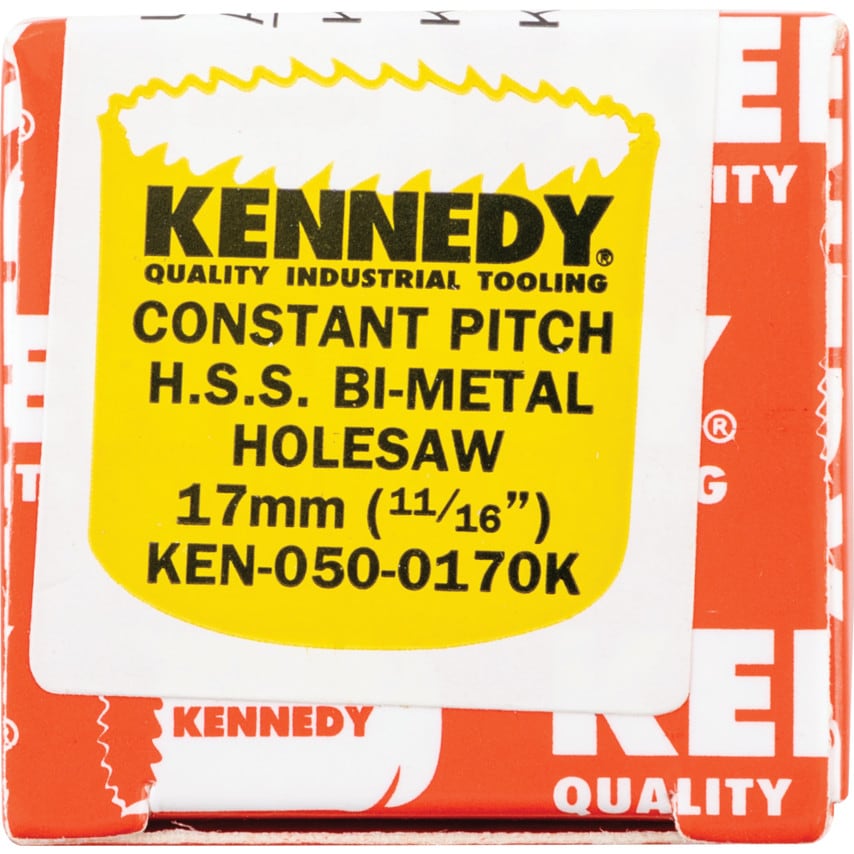 17mm Diameter (11/16") Bi-Metal Holesaw