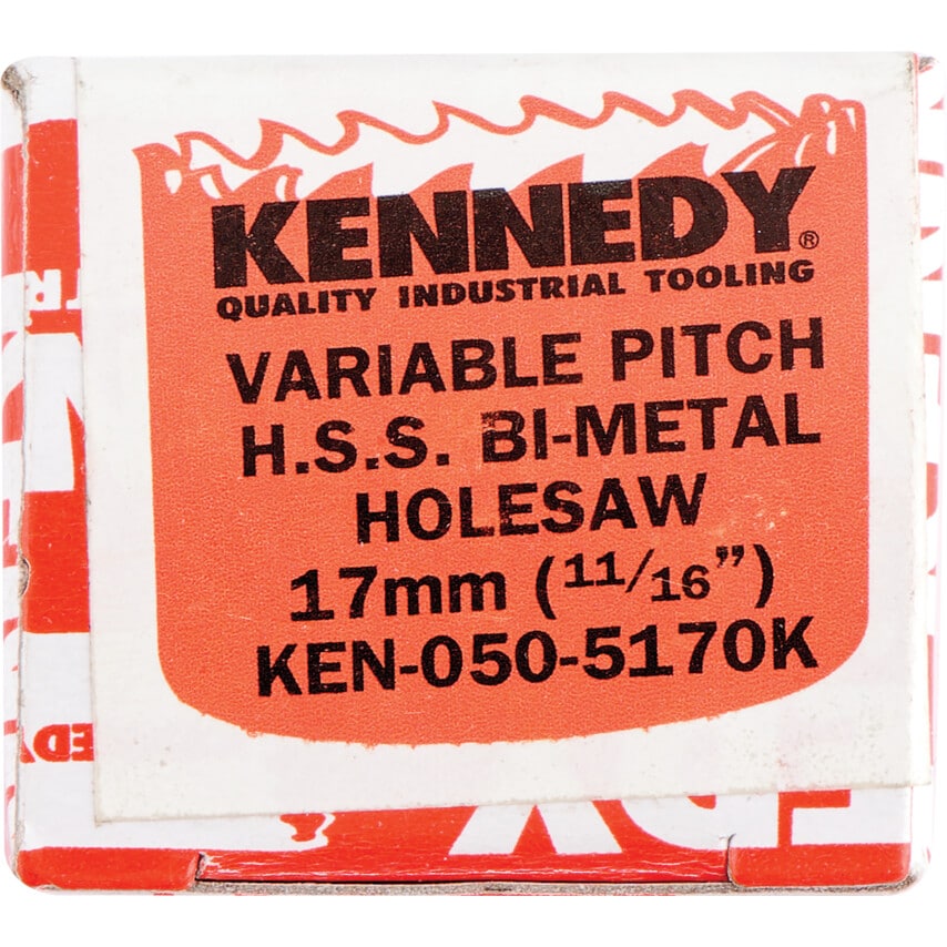 17mm Diameter (11/16") Bi-Metal V/P Holesaw