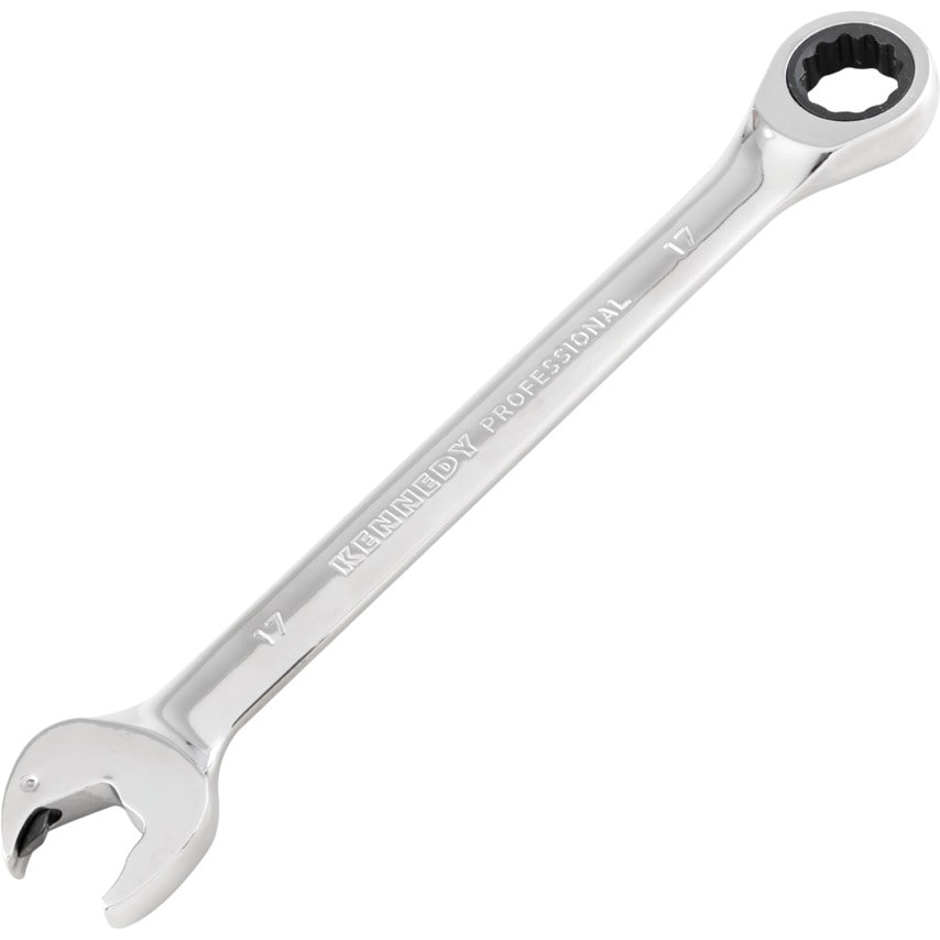17mm Double Ratchet Combination Spanner