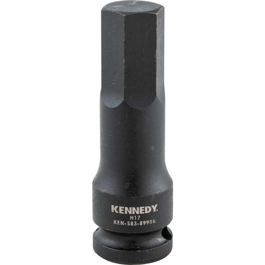 17mm Hex Driver Impact Socket 1/2" Square Drive