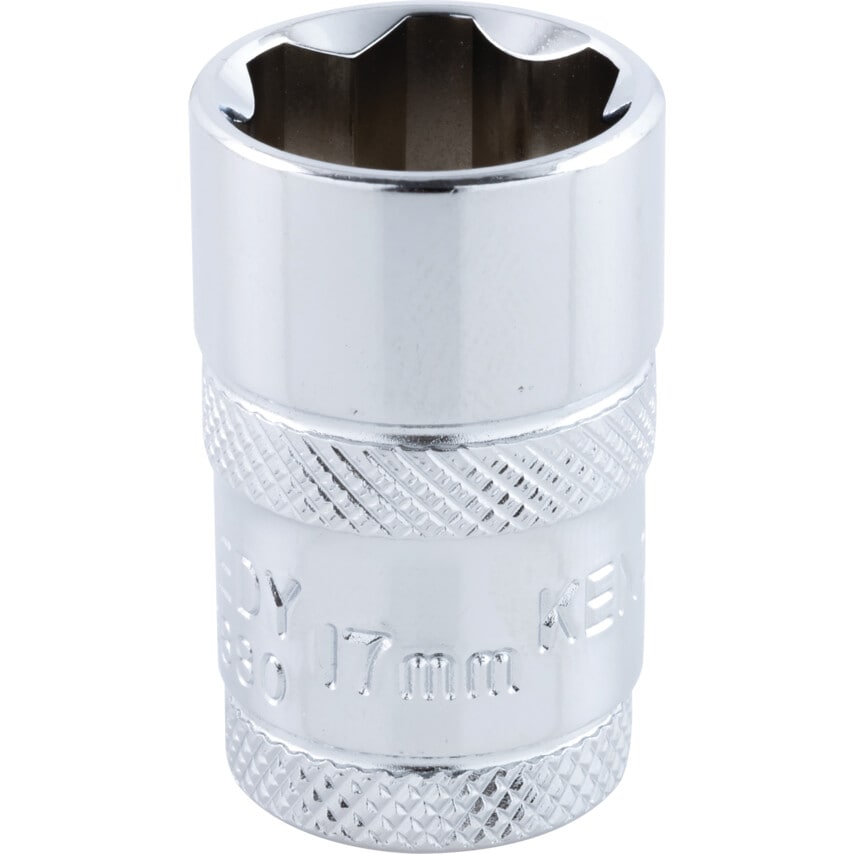 17mm Ken-Grip Socket 1/2" Square Drive