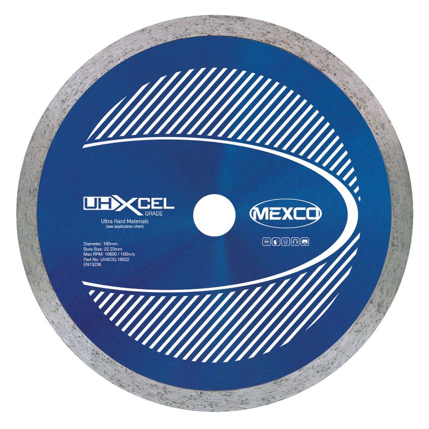 180mm UHXCEL Porcelain Diamond Blade
