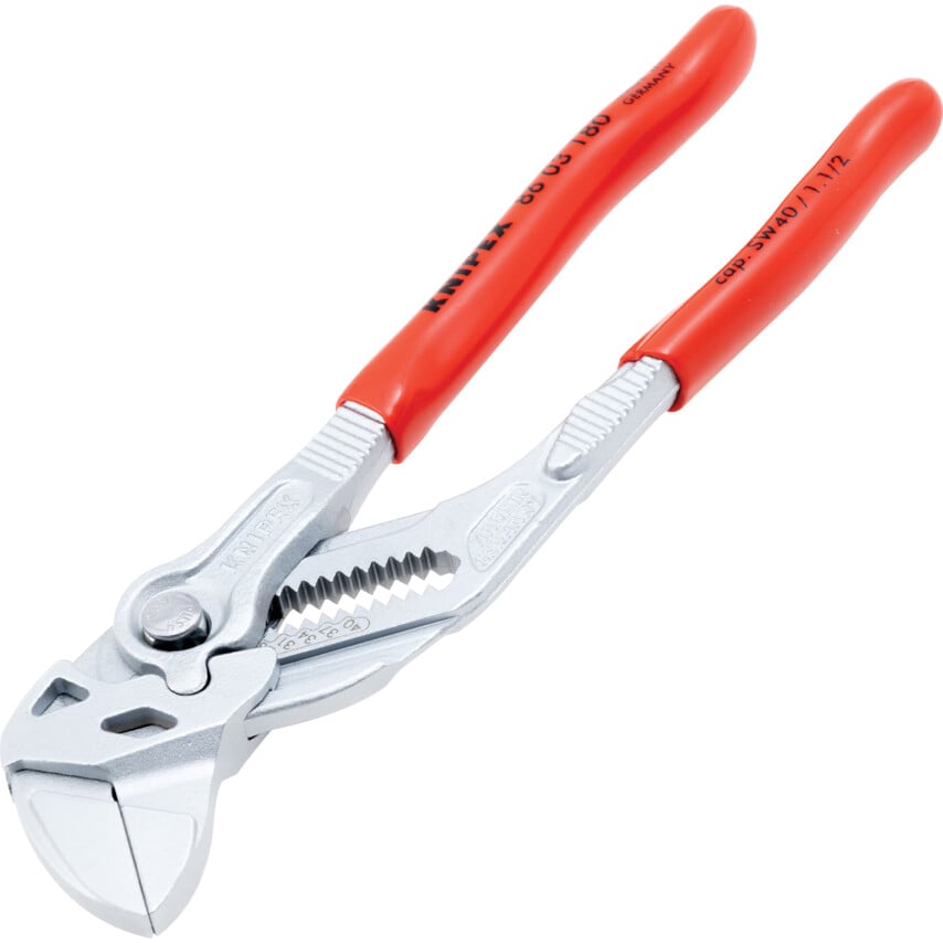 180mm Water Pump Pliers, 35mm Jaw Capacity