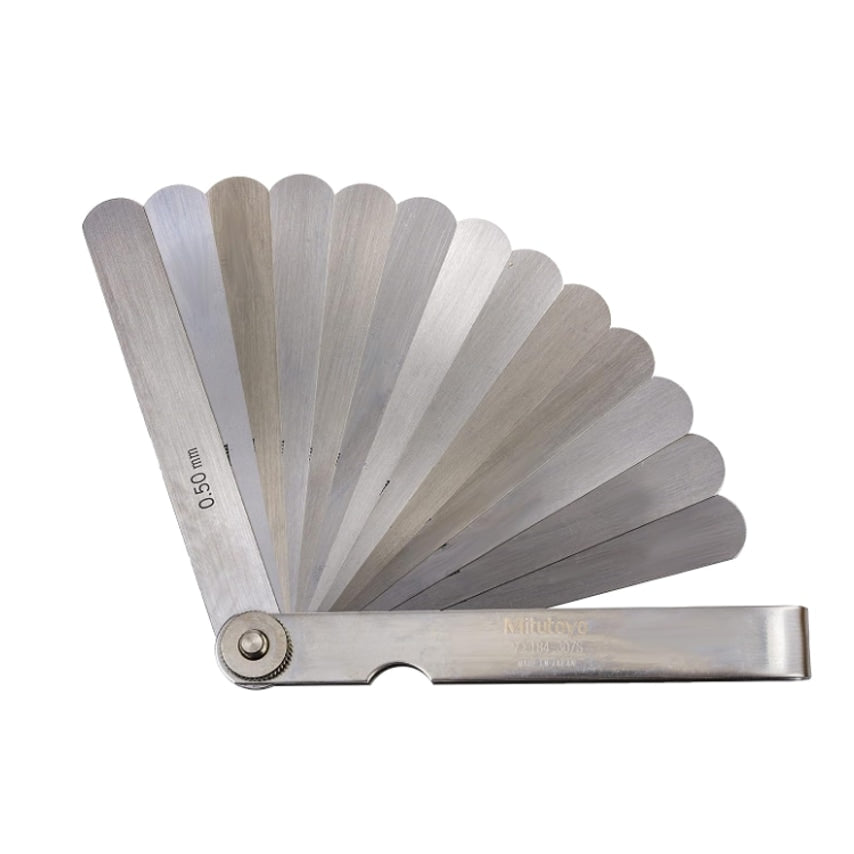 184-307S Thickness Gauge 13 Leaves 0.03-0.5mm