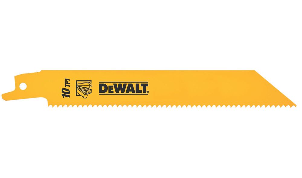 DeWalt  DT2345-QZ Multi-Material Reciprocating Saw Blades 152mm 5 Pack