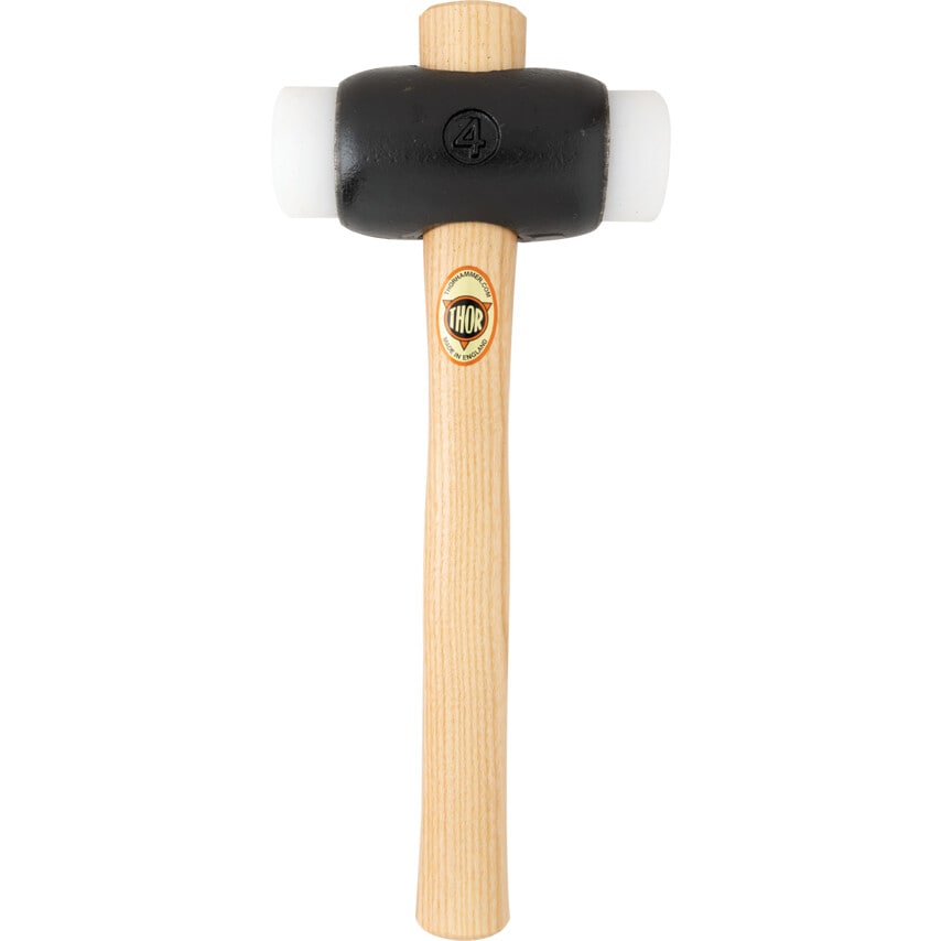 18-916 50mm Super Plastic Hammer with Wood Shaft