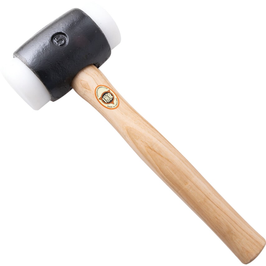 18-922 70mm Super Plastic Hammer with Wood Shaft