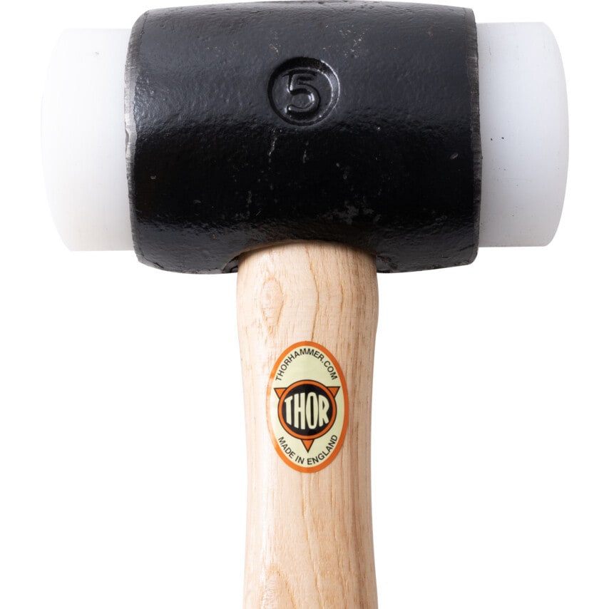 18-922 70mm Super Plastic Hammer with Wood Shaft