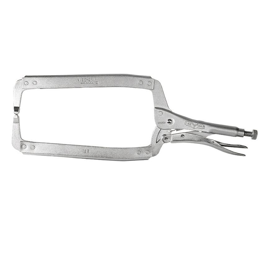 18R Locking C-Clamp Regular Tip 450mm (18in) VIS18R