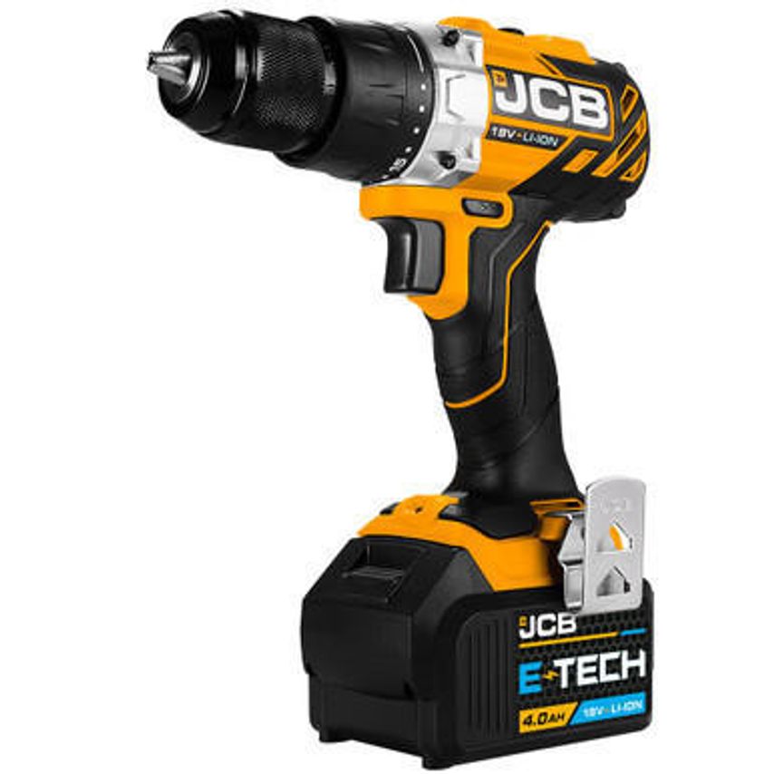 18V Brushless Drill Driver with 4.0Ah Lithium-ion Battery and 2.4A Charger
