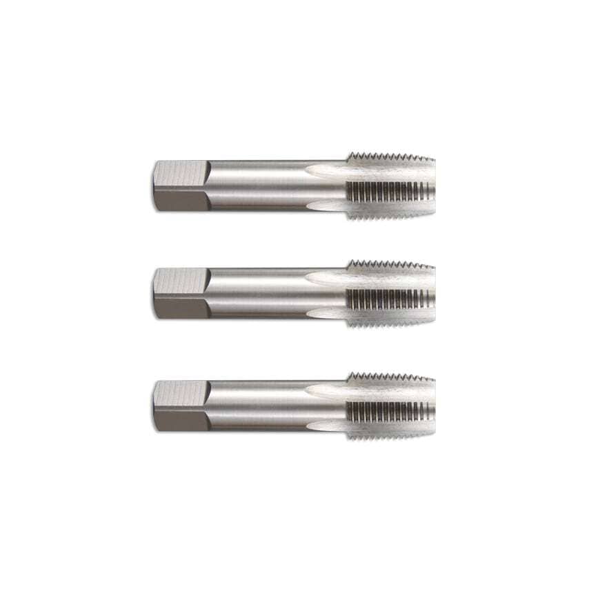 1/8"X28 BSPT HSS Tap Set RC ISO2284/1982 Short Machine
