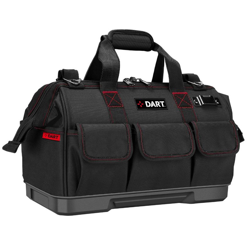 18" Hard Base Zipped Tool Bag