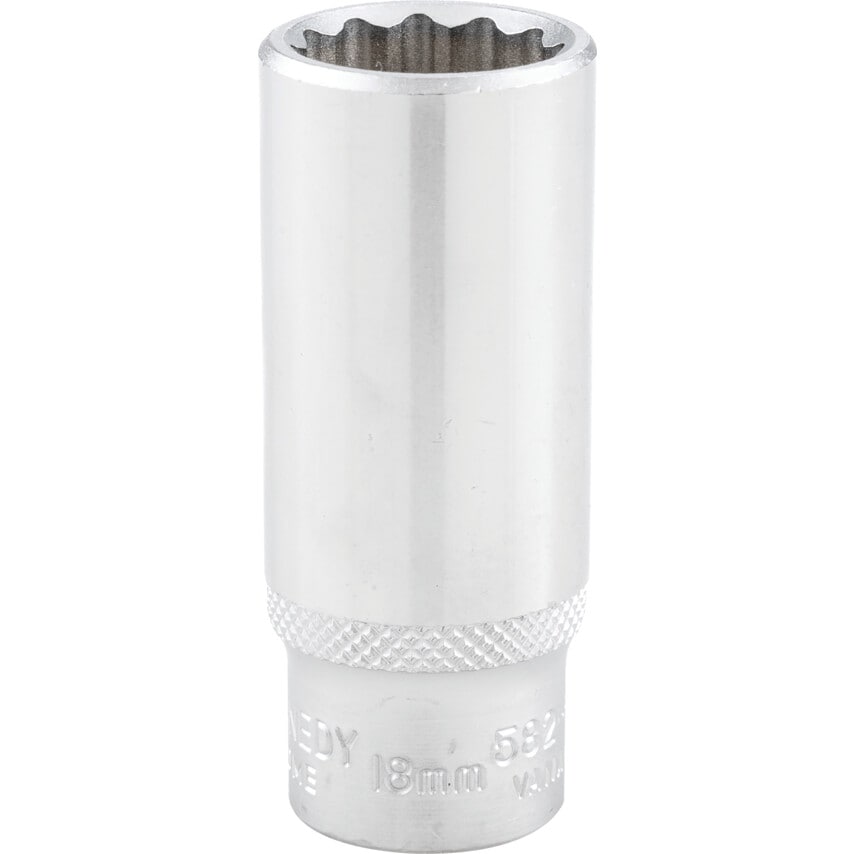 18mm Deep Socket 3/8" Square Drive