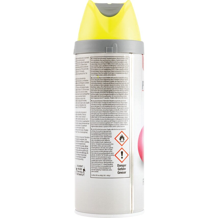 1901 Twist & Spray Fluorescent Yellow Aerosol Paint - 400ML