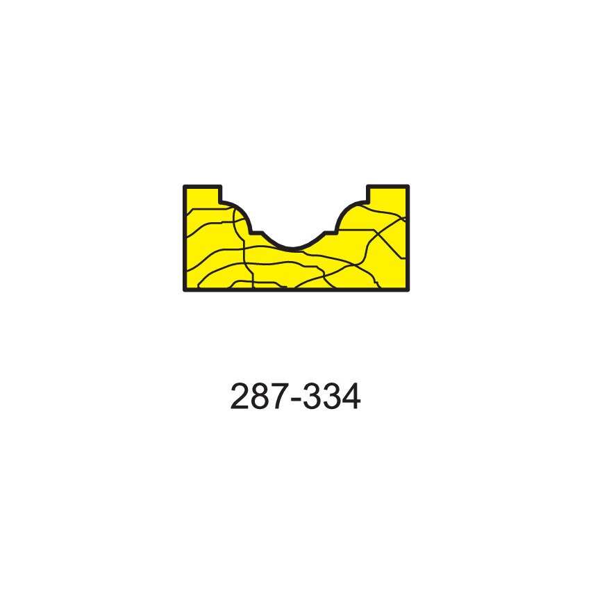19.0 x 12.7mm Cut 1/4" SHK.2FL Plunge Bit