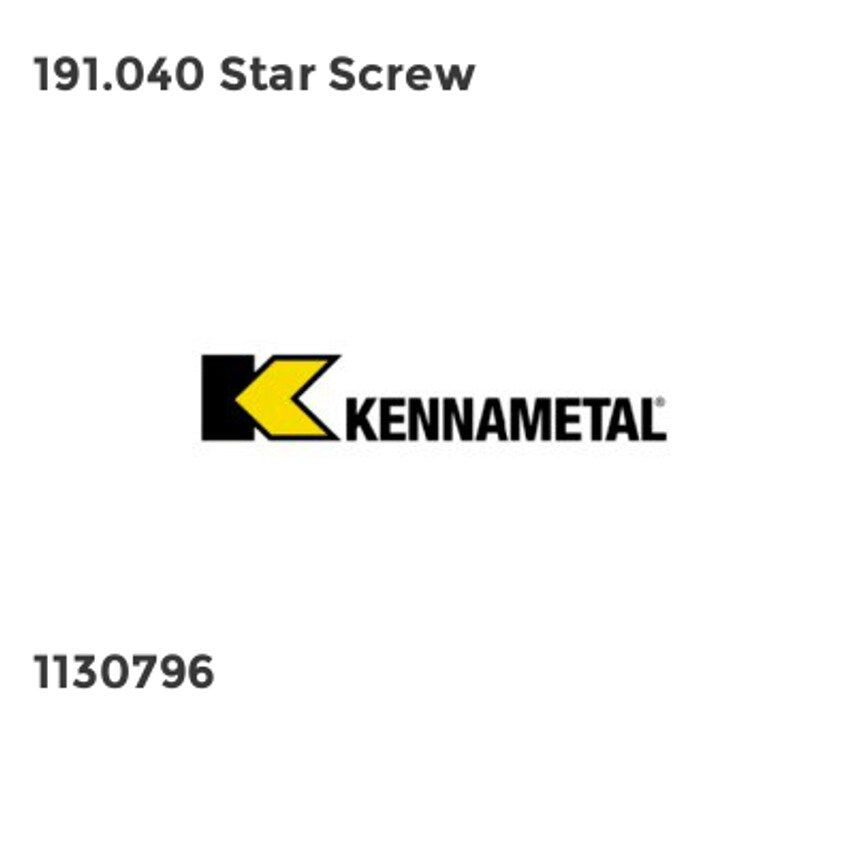 191.040 Star Screw - 1130796