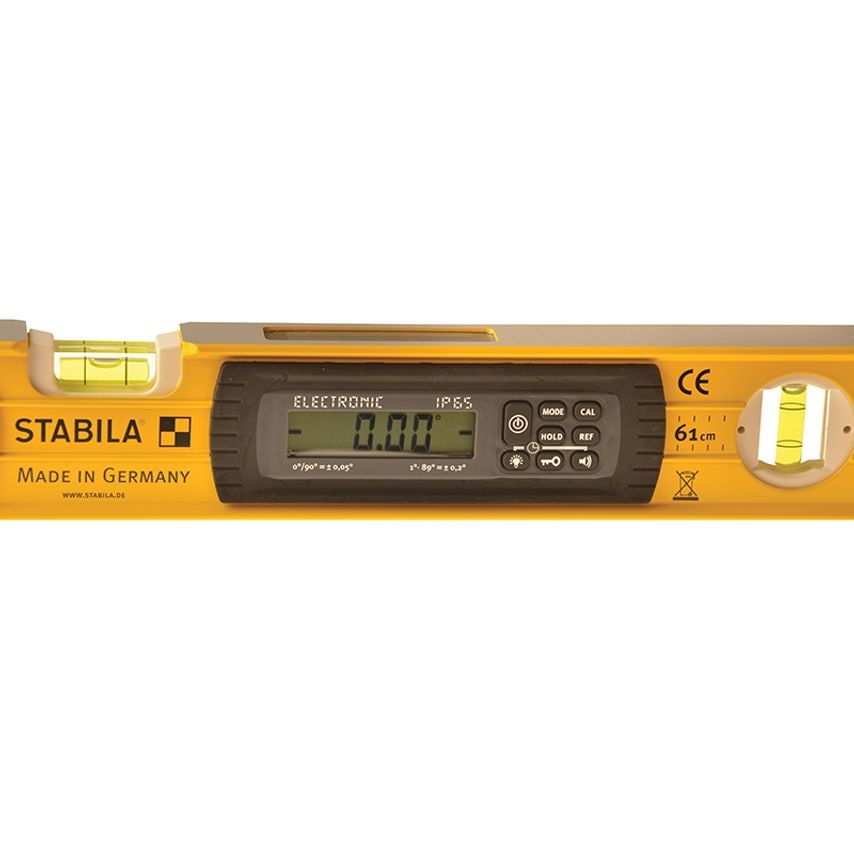 196-2 Electronic Spirit Level IP65 3 Vial 17673 122cm STB1962E120