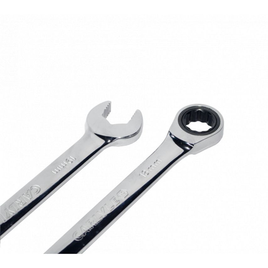 19MM 12PT Ratchet Spanner Set - RW119M