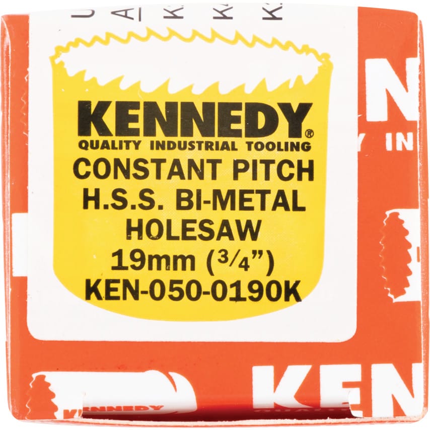 19mm Diameter (3/4") Bi-Metal Holesaw