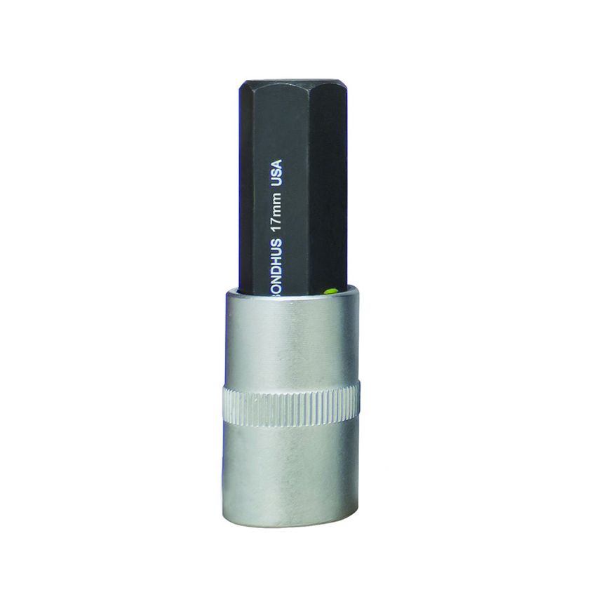 19mm Hex 2" Inhex Socket Bit + Hex Socket, 19mm, 43288