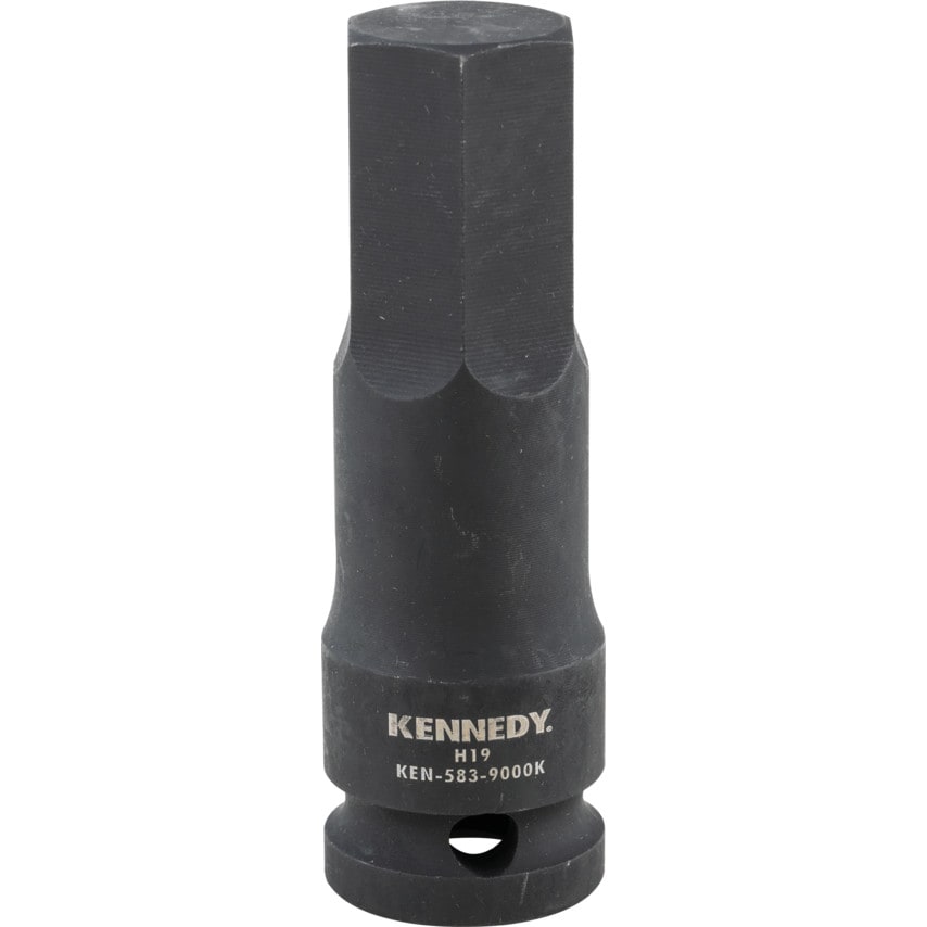 19mm Hex Driver Impact Socket 1/2" Square Drive