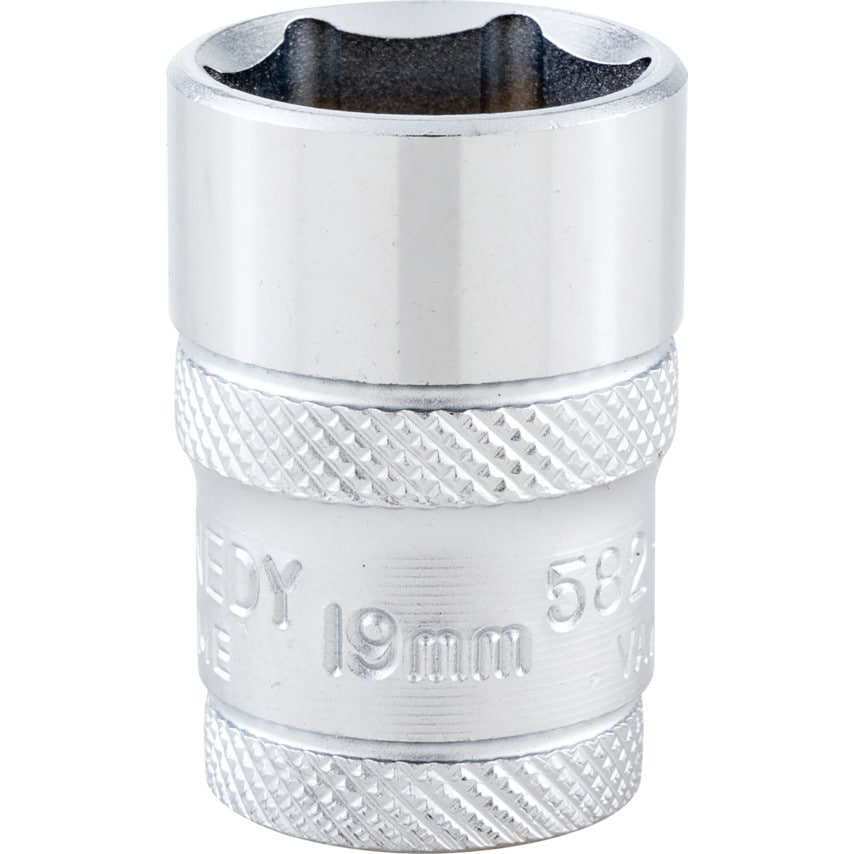 19mm Single Hex Socket 1/2" Square Drive