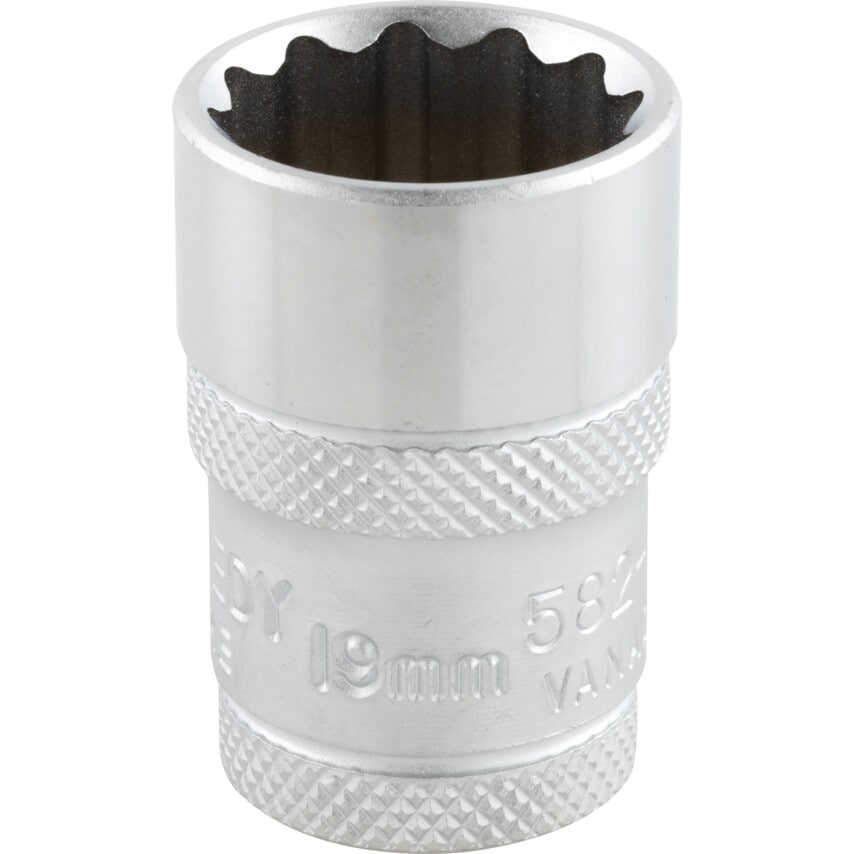 19mm Socket 1/2" Square Drive