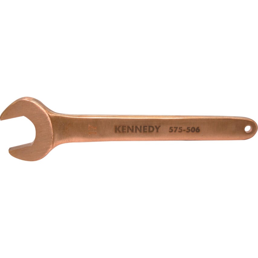 19mm Spark Resistant Single Open End Spanner Al-Br