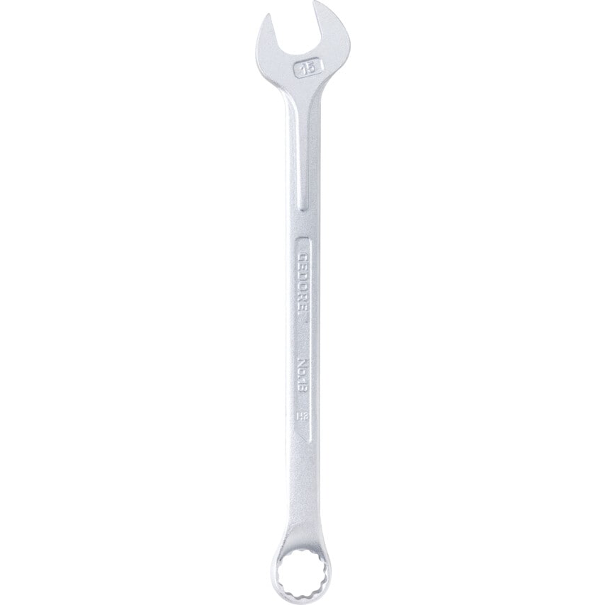 1B Metric Combination Spanner, Chrome Vanadium Steel, 15mm